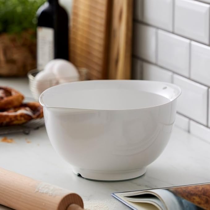 Rosti Precision Craft Mixing Bowl Set 2 Pcs Elevate Your Culinary Experience Stylish Nesting Bowls for Effortless Cooking and Baking