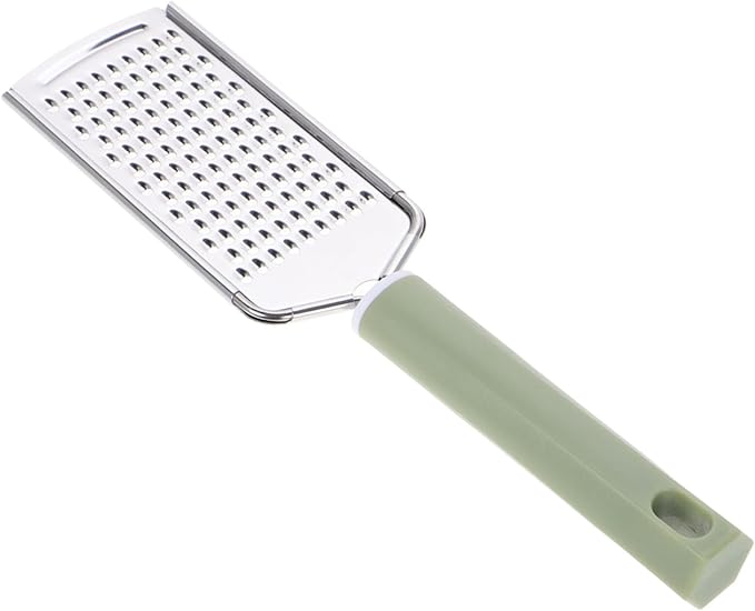 Stainless Steel Cheese Grater Garlic Zester Ergonomic Handheld Kitchen Tool for Efficient Grating of Garlic Ginger and Cheese Easy to Clean Comfortable Grip