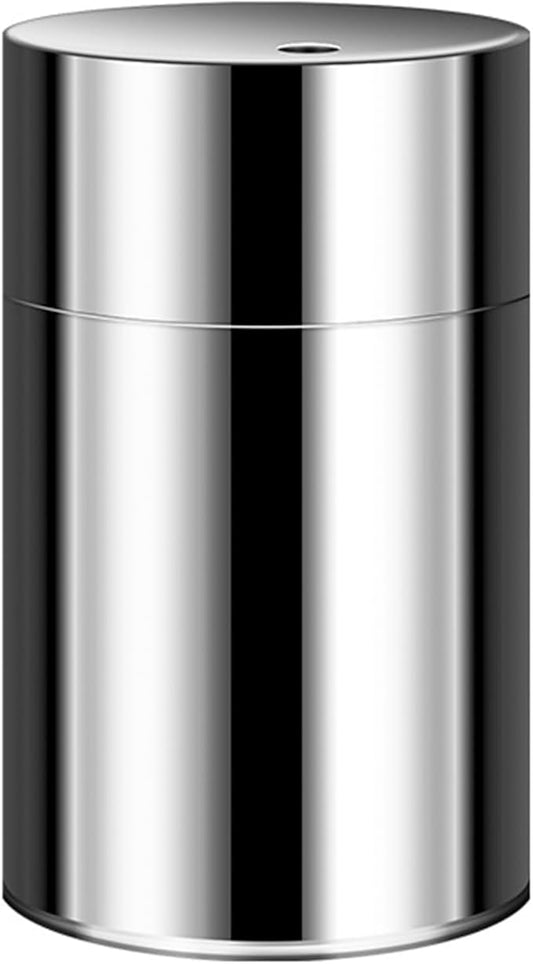 Mu&Ti Premium Stainless Steel Toothpick Holders Set - SUS304 Glossy, Elegant Cylinder Design (Glossy)