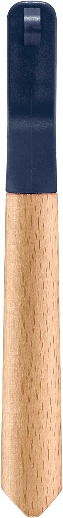 Opinel - T-DUO Peeler - Beech Wood Handle - Double Stainless Steel Blade - Vegetable Peeler, Preparation of Juliennes - Ideal for Right and Left Handed People - Blue