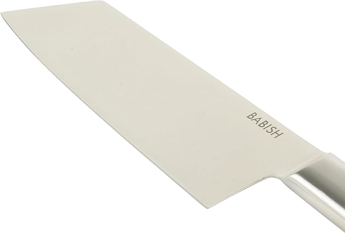 Babish 7.5-Inch Clef Knife – High-Carbon 1.4116 German Steel Kitchen Knife, Chef & Cleaver Hybrid for Chopping, Slicing & Prep, Full-Tang, Razor Sharp, Ergonomic Design