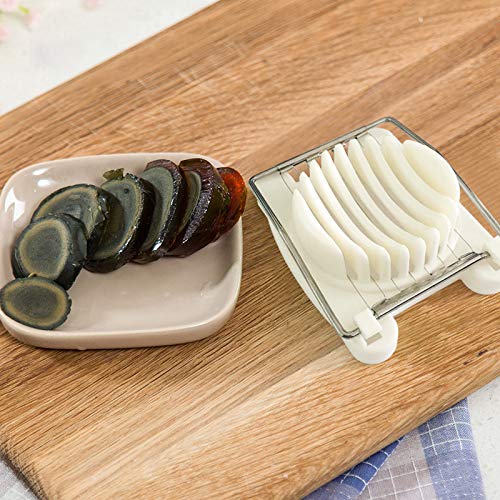 WOIWO 1 PCS Multi-Functional Kitchen Gadget Egg Slicer Egg Cutter Preserved Egg Splitting Device Kitchen Tool