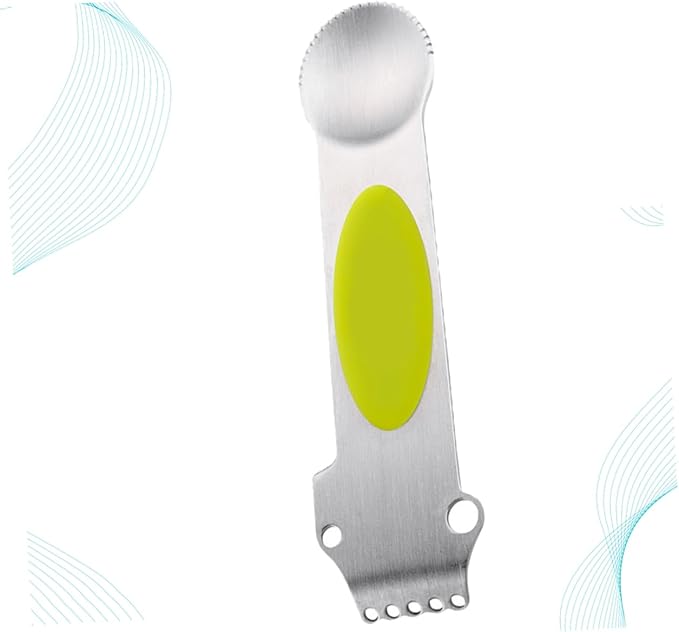 BESTOYARD 2pcs Fruit Wine Lemon Tool Lemon Planing Lemon Cutters Lemon Peeler Lemon Spoons Stainless Steel Spoon Lemon Wire Cutter Cocktail Lemon Zester Lemon Peel Grater Wire Cutters Triple