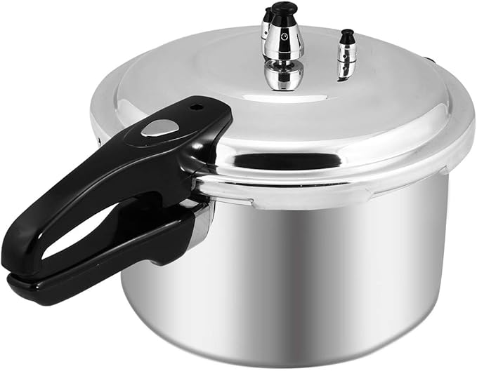 Barton 8 Quart Pressure Canner Release Valve Aluminum Canning Pot Cooker Pot Stove Top Instant Fast Cooking Pot (8QT)