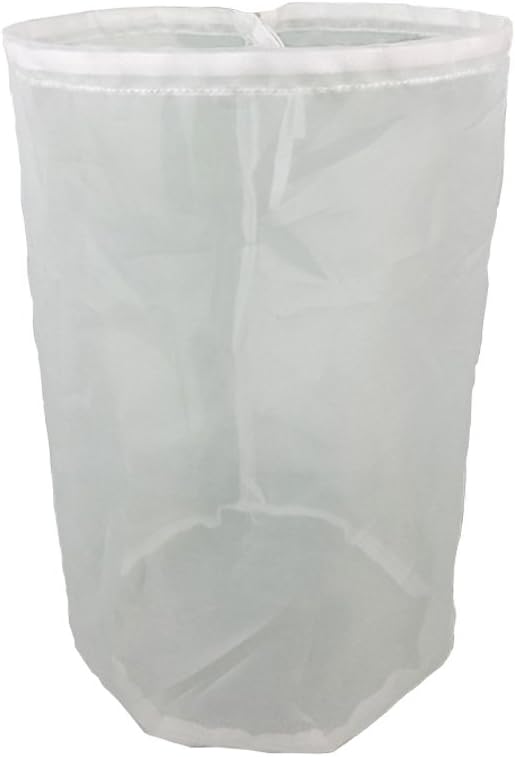 Filter Bag, Wrewing Food Grade 100 Mesh Straining Bag Large Strainer for Hops Grains Home Brewing Fermenting Accessory (40x45cm)