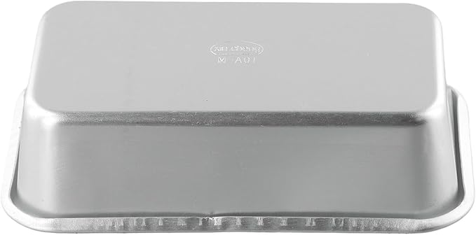 Seamless Loaf Pan Non- Rectangle Baking Tray, Aluminum Alloy Bread Pan with High Strength, Oven Safe Cake For Tin for Home Kitchen Use, 13.8 x 8 cm