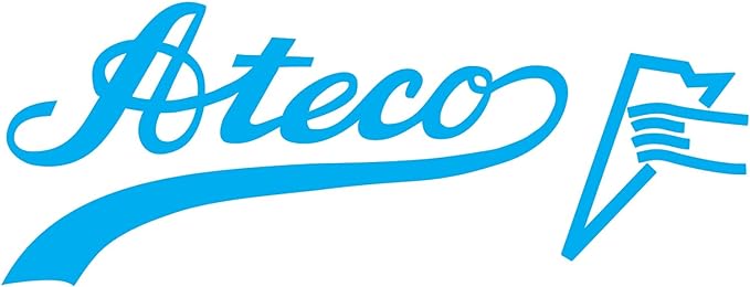 Ateco Pastry Brush, 1.5-Inch Wide Head with Natural White Boar Bristles, Stainless Steel Ferrule & Wood Handle