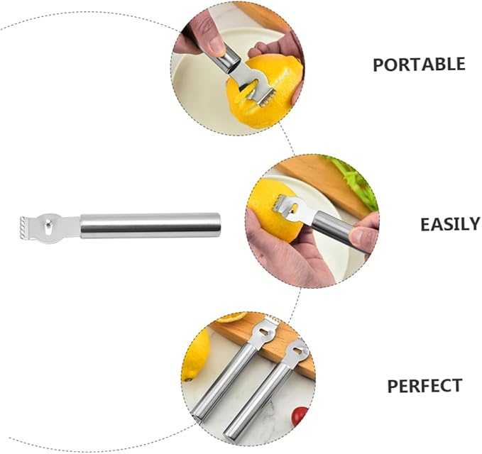 Stainless Steel Lemon Shaver Hand Cheese Grater Fine Grater Lemon Reamer Vegetable Peeler