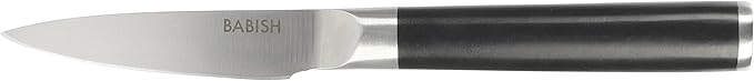 Babish 3.5-Inch Paring Knife – High-Carbon 1.4116 German Steel Kitchen Knife – Precision Cutlery for Peeling, Slicing & Detail Work
