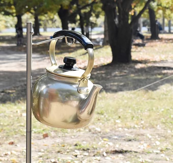 Akao Aluminum Water Heating 1.2 fl oz (5 L) Aluminum (Anodized Oxid), Crane Knob (Phenolic Resin), Japan BYW01005