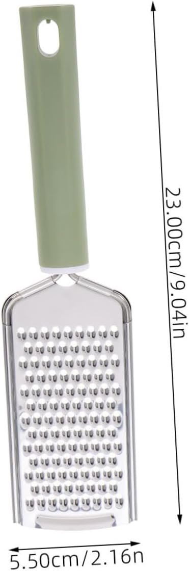 Alipis Stainless Steel Garlic Zester with Ergonomic Handle Multifunctional Grater for Garlic Ginger Cheese More Easy to Clean Kitchen Tool for Home Cooking