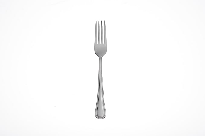 Oneida H081006BL20 Tress Mirror Everyday Dinner Forks, Set Of 6, 7.95" L x 1.01" W