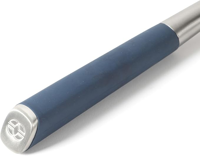 Calphalon Edge Stainless Steel Kitchen Spoon - Navy Blue