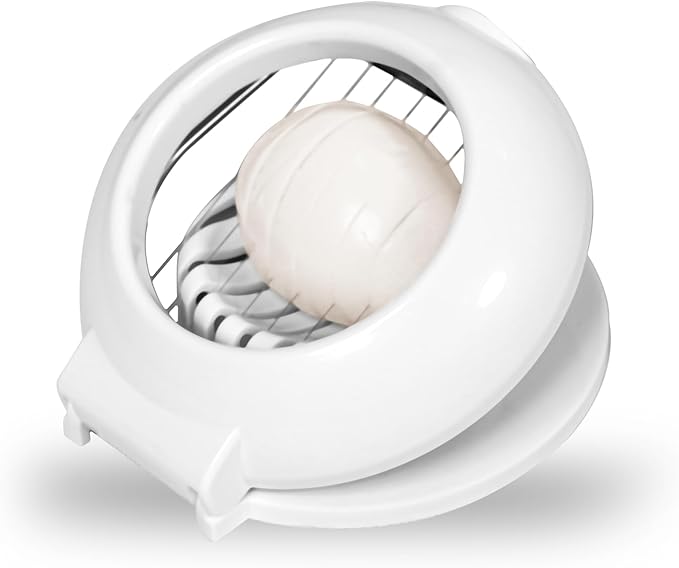 Eggs Slicer for Hard Boiled Eggs-Heavy Duty Stainless Steel Wire Multifunction for Strawberry Mushroom Soft Fruits, Easy to Clean 9x4.5 inches