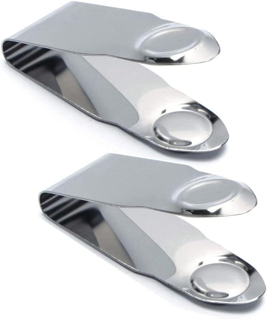 Stainless Steel Strawberry Huller Fruit Stem Remover Home Kitchen Tools for Cherry Tomato, Silver, 2.8 * 1, 2PCS