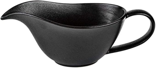 Sizikato Classic Porcelain Easy Pour Gravy Sauce Boat Creamer Pitcher. 7 Oz