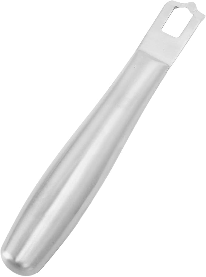 Lemon Zest Peeler Stainless Steel Efficient Tool for Peeling Fruits Ideal for Kitchen Gadget Lovers (Silver)