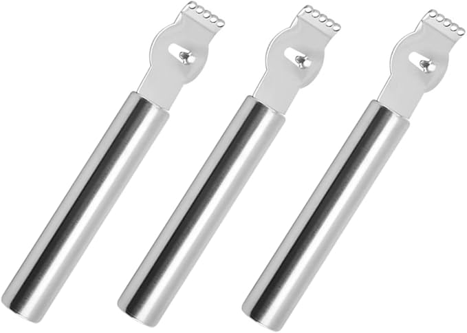 3pcs Zester Grater Peeler for Fruits Vegetables and Cheese Ergonomic Handle Comfortable Grip Kitchen Essential Tools for Home and Restaurant Use