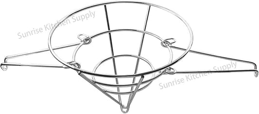 SUNRISE Stainless Steel Cone Filter Holder (Fits 10" Paper Cone)