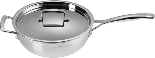 Le Creuset Stainless Steel Classic 3-Ply Chef's Pan, 3.5qt