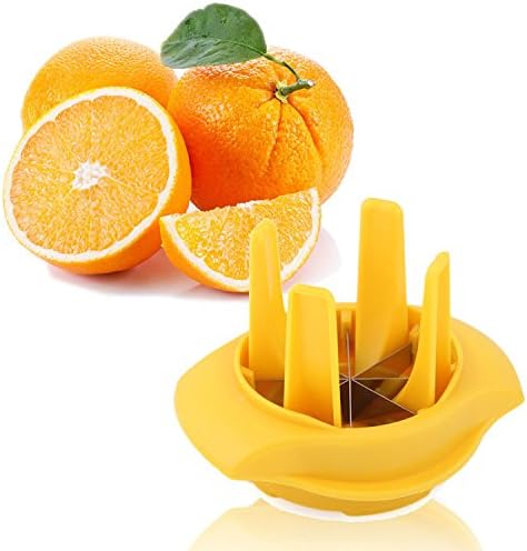 1PC Lemon Squeezer Splitter Fruit Slicer Lemon Separator Orange Zester Cutter Multi-function Fruit Cutter Random Color