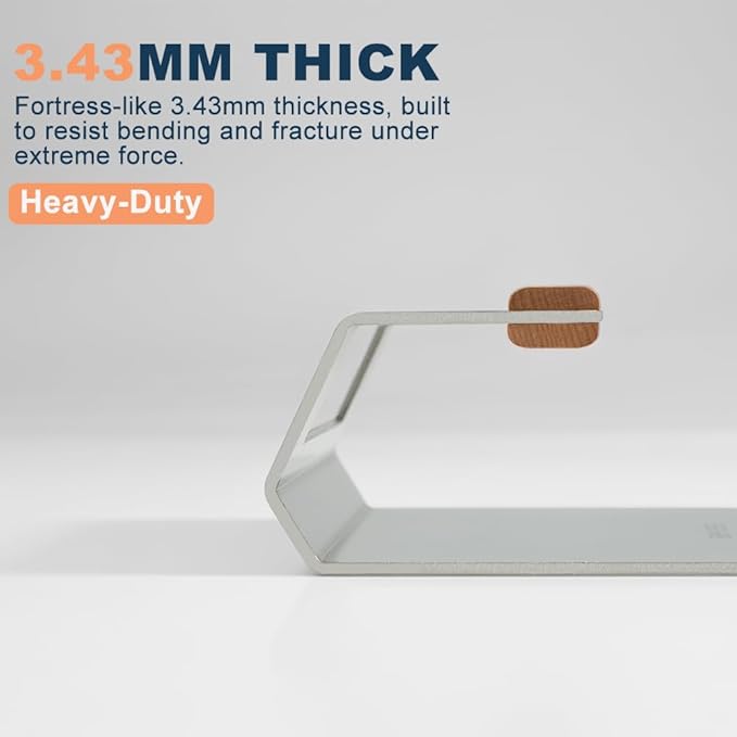 6.3" Smash Burger Press, 18/8 Stainless Steel Hamburger Press, 2.3 lbs Heavy-Duty Griddle Press for Smashburger, Bacon, Ground Beef, Meat, Sausage