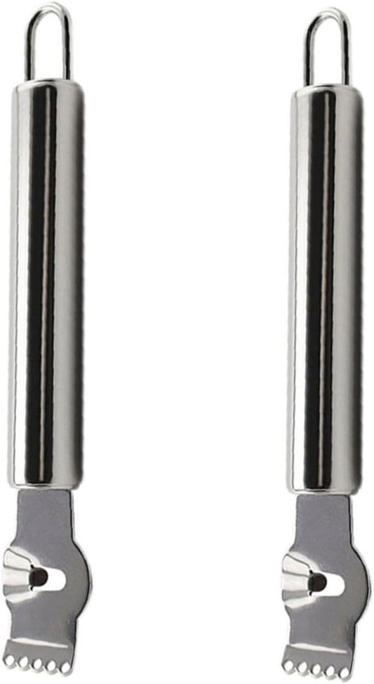STOBAZA 2pcs Lemon Zester Graters Ergonomic Kitchen Tools for Peeling and Grating for Baking and Cooking Includes Hanging for Storage