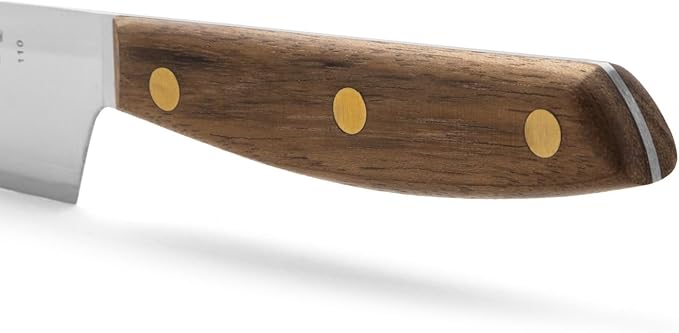 Arcos Kitchen Knife 6 Inch Stainless Steel. Professional Kitchen Knife for Cooking. Ovengkol Wood Handle 100% natural FSC and 160 mm Blade. Series Nordika