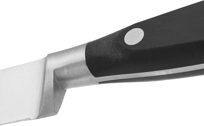 Arcos Forged Riviera Series - Sole/Fish Knife 7" - Nitrum Stainless Steel Blade - Polyoxymethylene (POM) Black Handle - Silver - Professional Cut and Durability