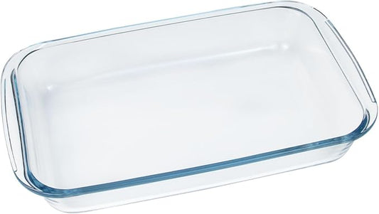 Small Glass Baking Dish for Oven, 1.6L Casserole Dishes for Oven, 11.6x6.9 Glass Baking Pan