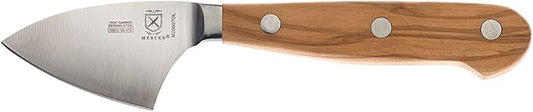 Mercer Culinary Renaissance Olive Wood Parmesan Cheese Knife, 2.75-Inch