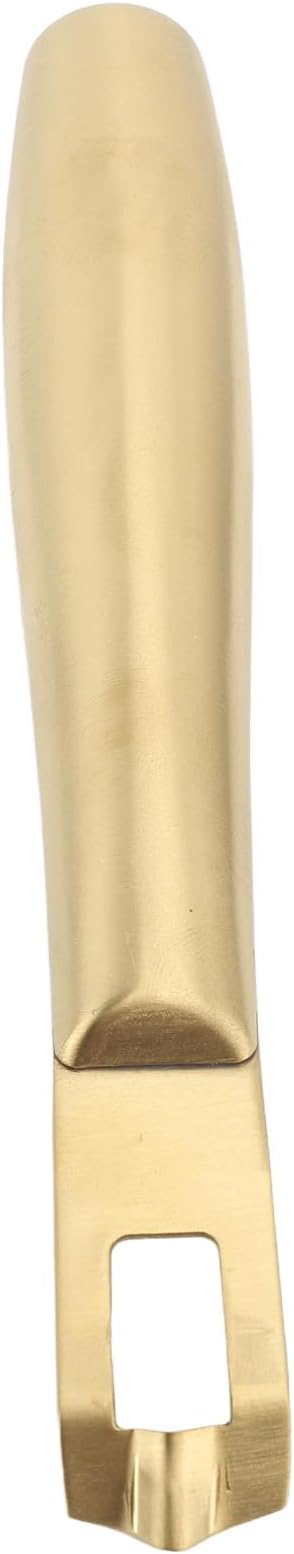 Stainl Steel N Zest Peeler Tool for Cocktails Multifunctional Kitchen Gadget D N Peeler Zester for Rus Uits (Gold)