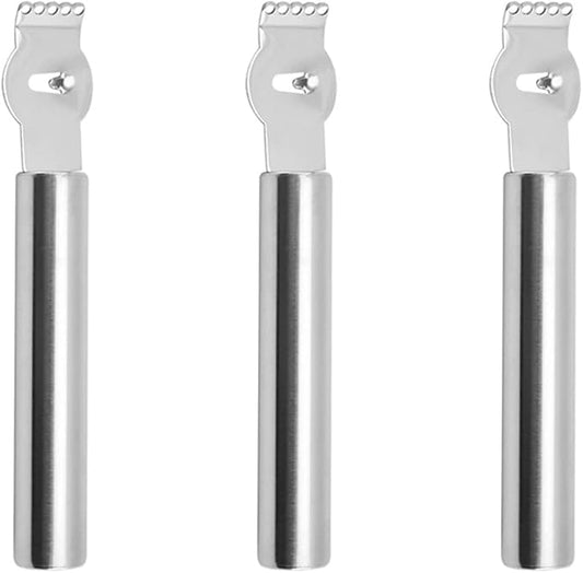 3PCS Stainless Steel Lemon Grater Set Multi-Purpose Kitchen Gadget for Zesting Peeling Fruits Vegetables Ergonomic Design for Easy Handling