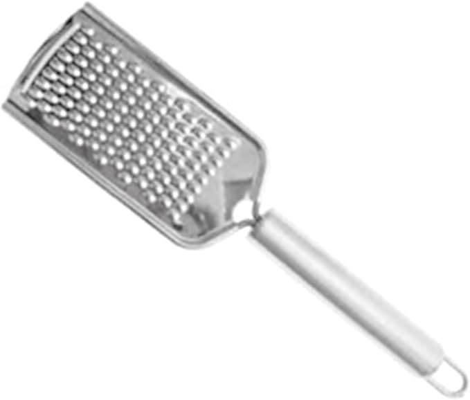 Cheese Zester - Vegetable Grater - Food Shredder for Kitchen - Stainless Steel Handheld for Parmesan Cheese Lemon, Garlic, Nutmeg, Chocolate, Fruits, Vegetables, Ginger Grater
