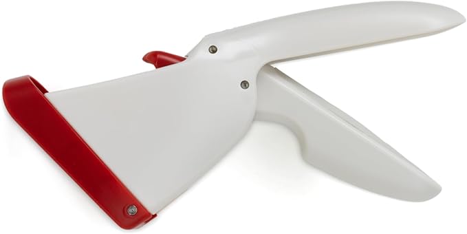 Chef'n Hand-Held Slicer Strawberry Slicester, Cherry/Meringue