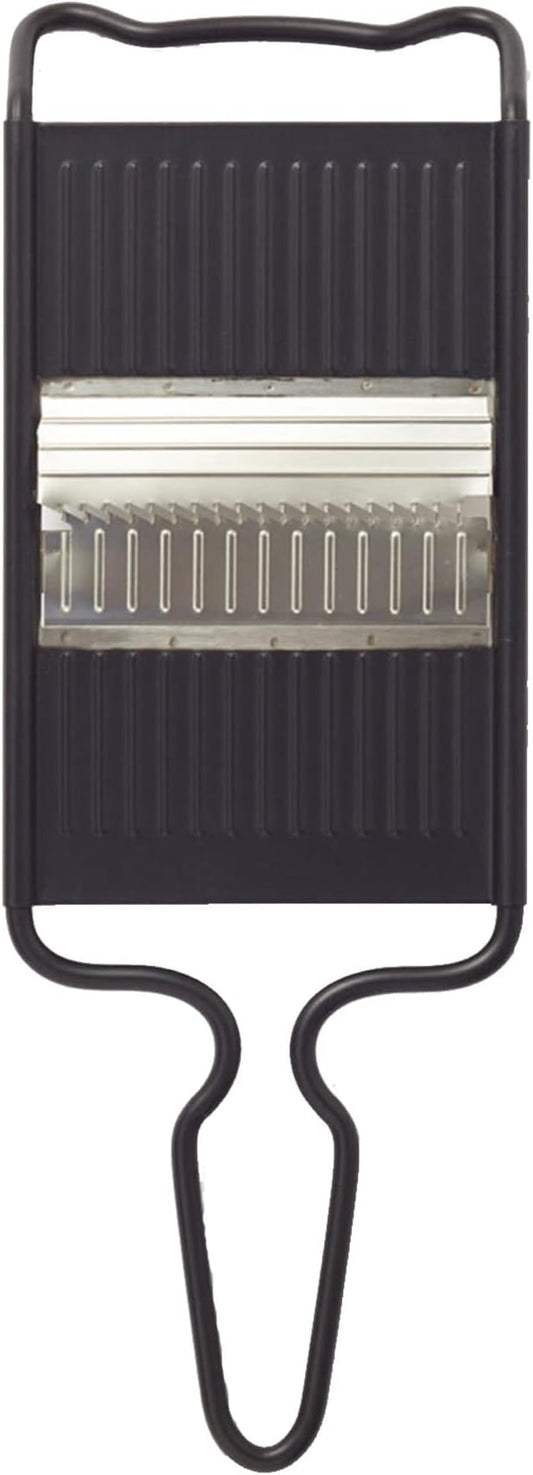 Japanese Slicer, Mandoline, Sengiri, Stainless Steel, Made in Sanjo, Japan, Black