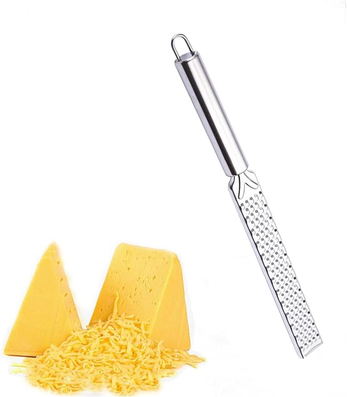Professional Cheese Graters For Kitchen Stainless Steel Handheld Metal Lemon Zester Grater With Handle For Cheese Lemon Zester Tool