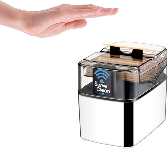 Smart Toothpick Dispenser, Chrome