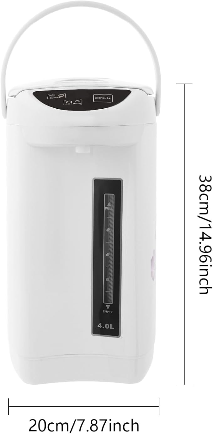 Water Boiler and Warmer, Electric Hot Water Urn, Stainless Steel Water Boiler for Dining Rooms, Living Rooms, Kitchens, High-Temperature Protection