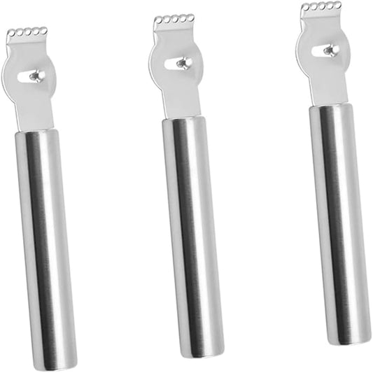 Garneck 3pcs Lemon Zester Vegetable Grater Multi-functional Kitchen Tools for Cheese Fruits Vegetables Ergonomic Design Easy Storage