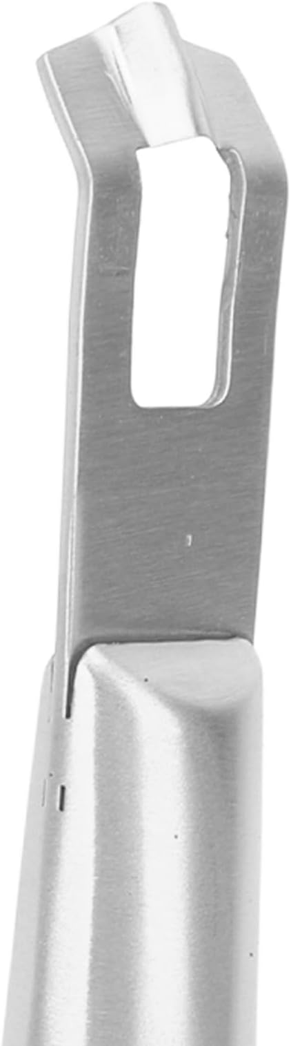 Lemon Peeler Zester Tool, Cocktail Garnish Citrus Zester with Design, Fruit Peeler, Professional Stainless Steel Bar Tool (Silver)