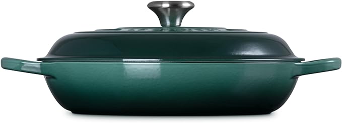 Le Creuset Enameled Cast Iron Signature Braiser, 3.5 qt., Artichaut