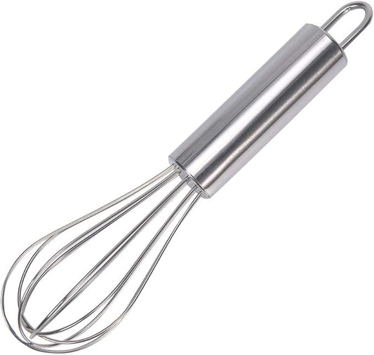 stainless steel small whisk for cheese, coffee, eggs, very handy (6 inches)