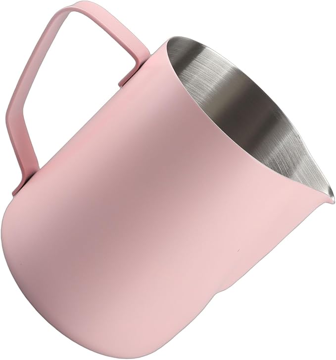 Stainless Steel Measuring Cup With Handle and Pour Lip - Metal Pitcher Set With Spoons for Kitchen Cooking and Baking - Food Grade