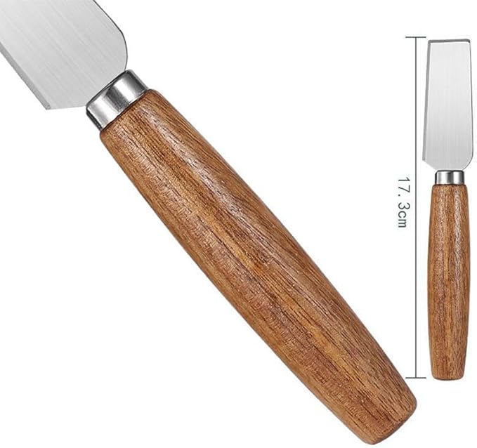 Charcuterie Board Accessories Spreader Knife Set Cheese Butter with Wooden Handles Mini Serving Tongs Spoons Forks Toothpick Flags for party Wedding Christmas (ABX-2)