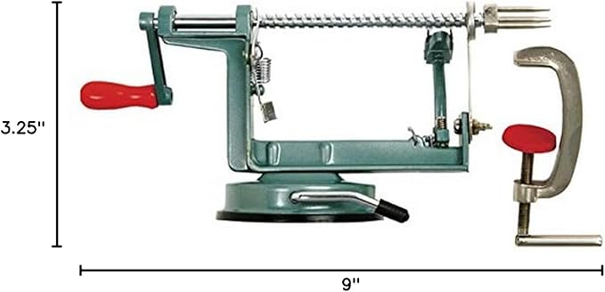 Norpro Apple Master-Apple, Potato, Parer, Slicer & Corer with Vacuum Base & Clamp