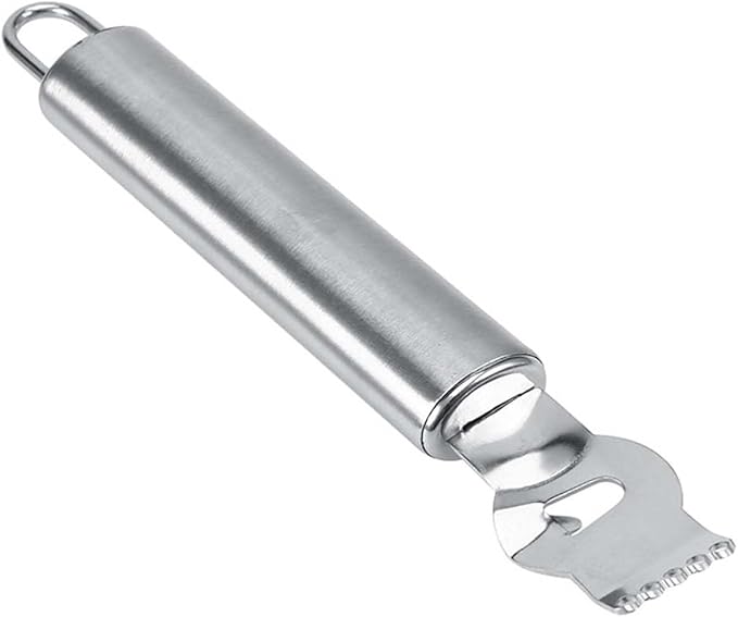 Practical Stainless Steel Lemon Zester Fruit Peeler Kitchen Tool for Ergonomic Design