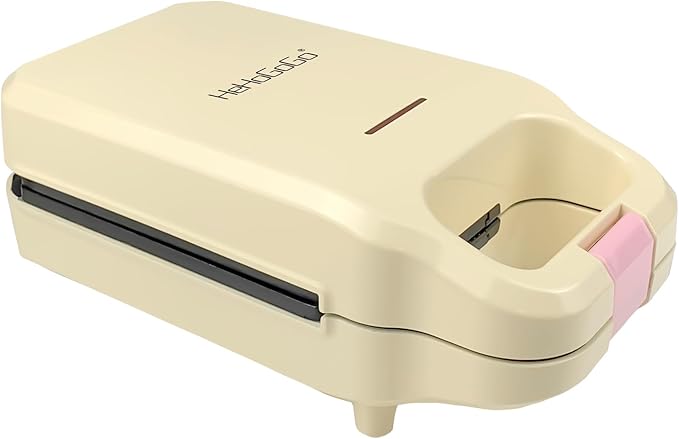 Waffle Maker Electric Sandwich Maker 2 in 1 with Non Stick Removable Plates