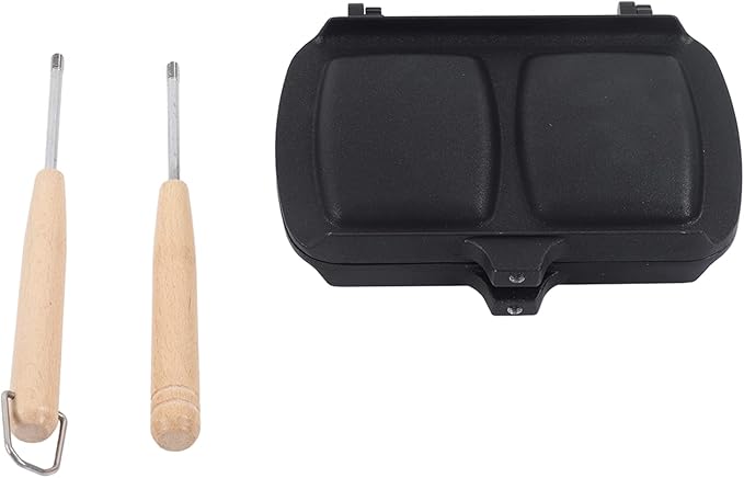 Sandwich Panini Maker, Non-Stick Aluminum Alloy, Electric Stovetop Compatible, 12-Inch