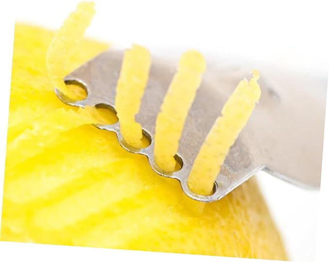 Fruit Peeler Tool Lemon Orange Citrus Zester Stainless Steel Peeler Peeling Knife Dishwasher Safe